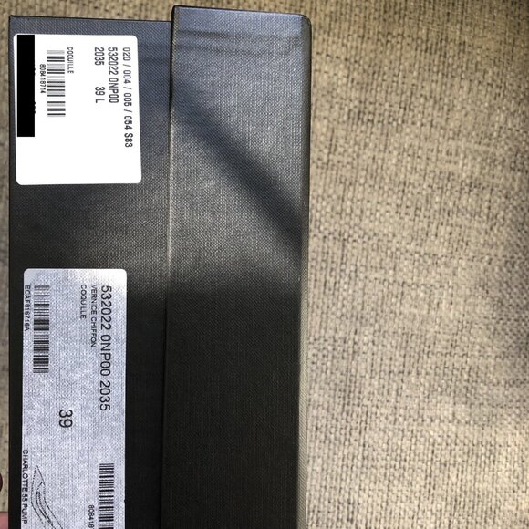 Saint Laurent Charlotte Size 39 Coquille 55mm YSL Pumps - Picture 13 of 13